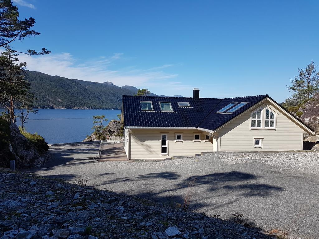 Ropeid Villa Fjordferie Экстерьер фото